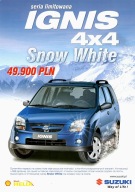 PROSPEKT SUZUKI IGNIS 4x4 SNOW WHITE SERIA LIMITOWANA
