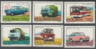 POLSKA - SAMOCHODY - FIAT, STAR, NYSA, JELCZ - 1973 - CZYSTE **