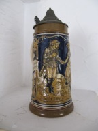 Stary kufel karczmiak 1/2L-20cm ok, 1880r -G-