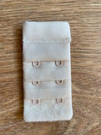 PRZEDŁUŻKA przedłużenie zapięcia 2 rzędy/2 SZT beżowe