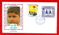 Salwador / Koperta FDC / 1374-1375 ( Międzynarodowy Rok Dziecka ) 1979 r.