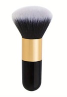 Pędzel do pudru| Miękki| Czarny| AS