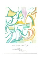 Pocztówka - Willem de Kooning, Ogród w Delft nr 2 ...