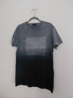 Szary t-shirt ombre XL