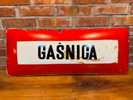 Szyld emaliowany, znak, blacha.