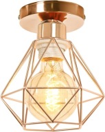 Lampa sufitowa Metalowa Geometryczna Vintage Retro