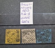 Braunschweig1853, Mi.nr 6-8