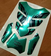 Tank pad Zielony KAWASAKI Honda Suzuki Yamaha BMW Tankpad GREEN Ninja