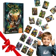 SPÓR O BÓR MUDUKO GRA PLANSZOWA KARCIANA RODZINNA TOWARZYSKA DLA DZIECI 8+