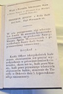 Kwaterunek oficerów Księstwo Warszawskie 1811 r.