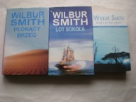 Płonący brzeg Lot sokola Blekitny horyzont Wilbur Smith