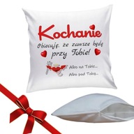 PODUSZKA PREZENT WALENTYNKI ROCZNICĘ ZAKOCHANYCH MĘŻA ŻONY KOBIET DLA NIEJ