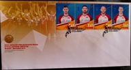 Fi. 4913 - 4928 Złoci Medaliści M. Ś. w siatkówce mężczyzn - koperty F.D.C.