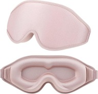 WLLHYF Jedwabna maska do spania, 3D stereo maska na oczy z głębokim snem,