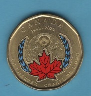 (2KA114) Kanada 1 dolar, 2020