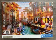 Puzzle 500 elementów HQC SUNSET OVER VENICE Zachód Słońca w Wenecji