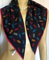 Morsly new york japońska chustka vintage 66x68