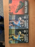 HARRY HARRISON POŚCIG W CZASIE , PLANETA ŚMIERCI 2 i 3 KLUBÓWKI nakł.100egz