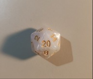Kości RPG D20 x5 zestaw kości do DnD MTG