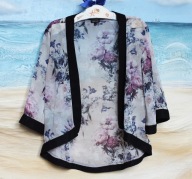 River Island**Śliczna Narzutka Kimono**Jak malowana