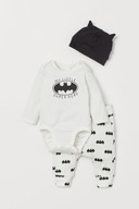 H&M DŻERSEJOWY KOMPLET 3 PAK BATMAN 68