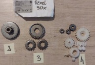 Niszczarka Rexel 90x 2020090XEU P-4 zebatki