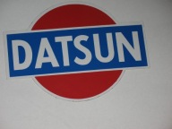 DATSUN naklejka z PRL