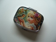 PIGULARZ POJEMNIK NA TABLETKI DZIEWCZYNKA NOWY