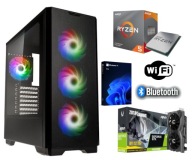 Komputer Gamingowy Ryzen 5 / GTX 1660S / 16GB RAM / SSD NVMe + HDD / ARGB