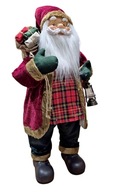 DUŻY MIKOŁAJ ŚWIĄTECZNY Z PREZENTAMI STOJĄCY 80cm