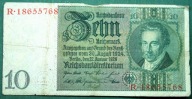 BANKNOT DO KOLEKCJI NIEMCY 10 MAREK 1929