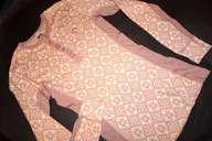 KARI TRAA "M/M" BLUZKA TERMICZNA 100% MERINO WZORKI SUPER J.NOWA!