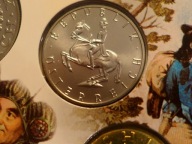 3A-32 Austria 2001 5 szylingów schilling z zestawu menniczego