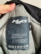 SPODNIE NARCIARSKIE CHŁOPIĘCE H2O 140 CM OCIEPLANE CZARNE