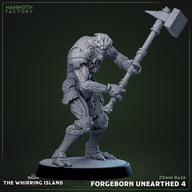 Unearthed Forgeborn 4 - WI - figurka RPG DnD D&D - druk 3D 14K