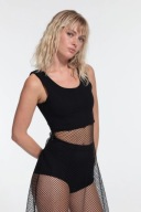 Redesign Re design crop top z siatka sukienka bokserka oversize s m l