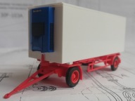 ~*~ ORYGINALNY AWM..PRZYCZEPA CHŁODNIA Z AGREGATEM..ZABUDOWA WYMIENNA ~*~