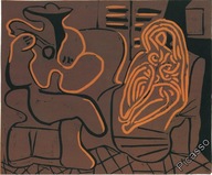PABLO PICASSO - LINORYTY #22 - 1988 r.!
