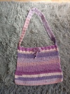 Handmade siatka ręcznie robiona Eko , bardzo pojemna 35 x 25 cm.NOWA