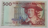 Szwecja 500 koron