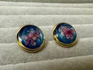 Kolczyki – unikalna biżuteria i pomysł na prezent - suszone kwiaty handmade