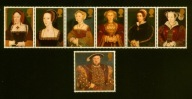 ANGLIA** Henryk VIII i jego żony Mi 1677-83