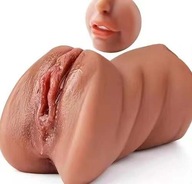 MASTURBATOR DLA MĘŻCZYZN 3W1 DUŻA SZTUCZNA POCHWA USTA ANUS MĘSKI