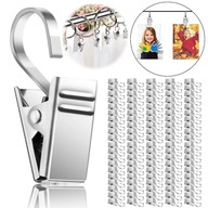 ZESTAW 100SZT ŻABKI METALOWE DO SZYN ALUMINIOWYCH FIRAN WIELOFUNKCYJNE