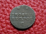 STANISŁAW AUGUST PONIATOWSKI - półgrosz 1767 G