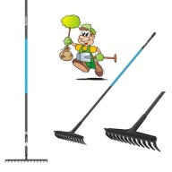 GRABIE METALOWE IDEAL PRO CELLFAST 37 X 155CM DO TRAWY W POLE DO LIŚCI