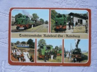 RADEBEUL NRD PAROWÓZ I POCIĄG TURYSTYCZNY