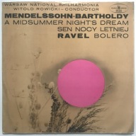 MENDELSSOHN Sen nocy letniej RAVEL Bolero / LP Vinyl z 1961 - bardzo dobra
