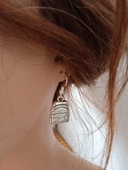 Kolczyki plecak tornister torba