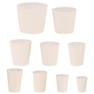 ZESTAW ZATYCZKI GUMOWE STOŻKOWE KORKI ZAŚLEPKI DO BUTELEK UNIWERSALNE 30x